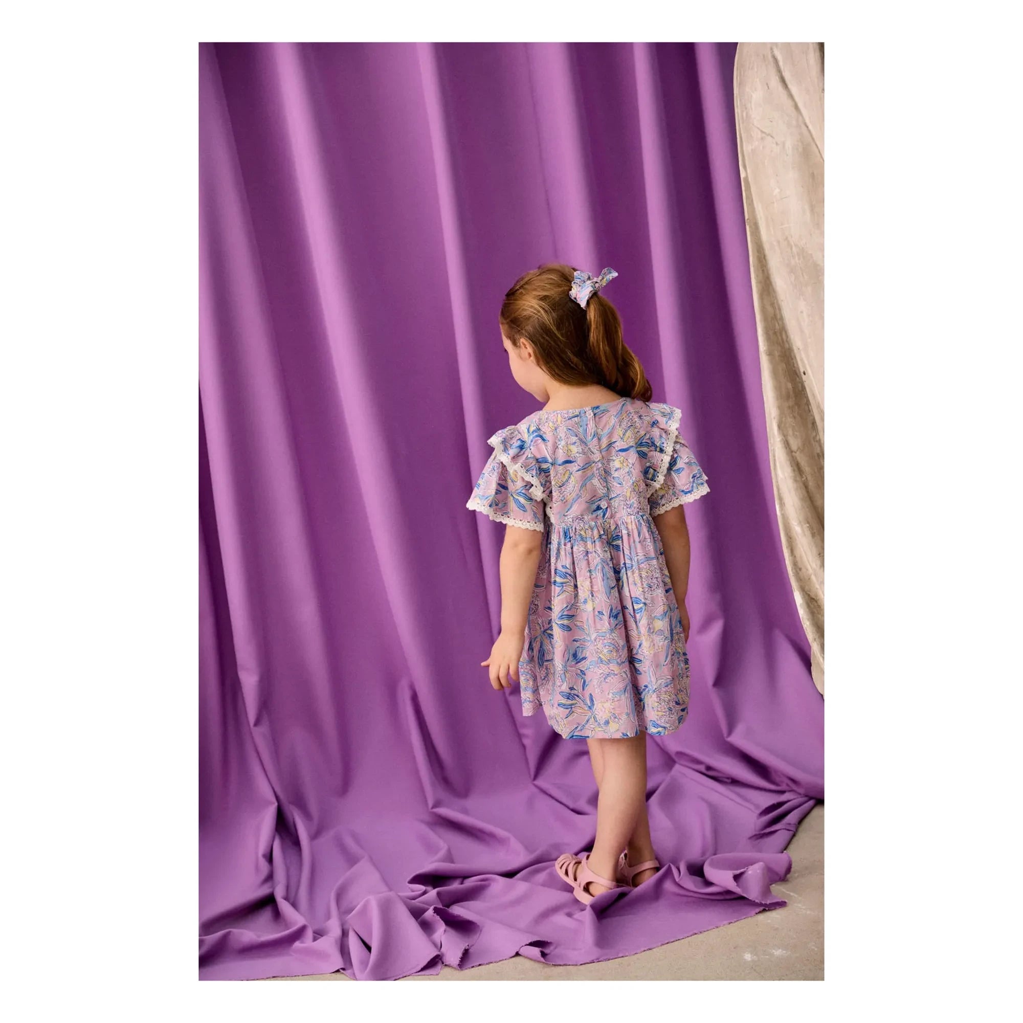 Louise Misha - Siloe Bio-Baumwollkleid | Lila