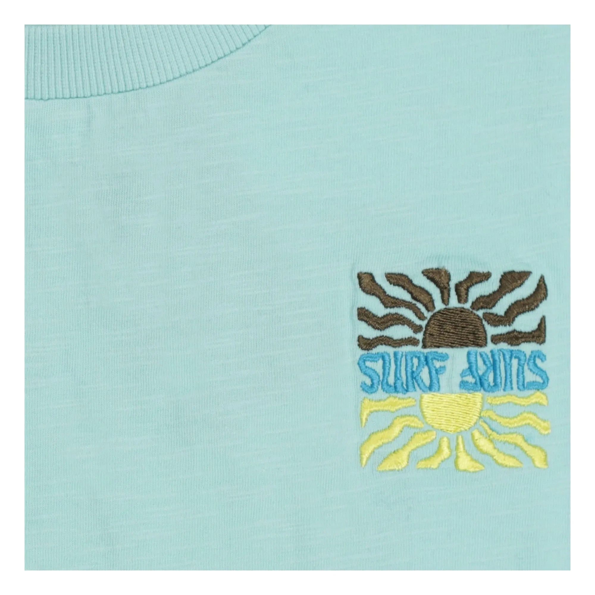 Tumble N'Dry - Reef Sunset Bio-Baumwoll-T-Shirt | Hellblau