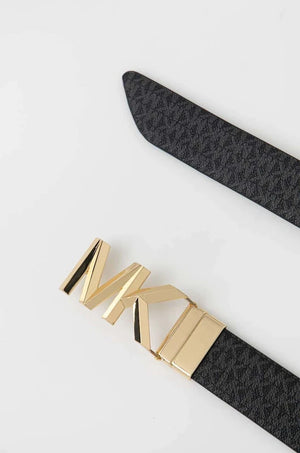 MICHAEL Michael Kors kadın deri çift taraflı kemer
