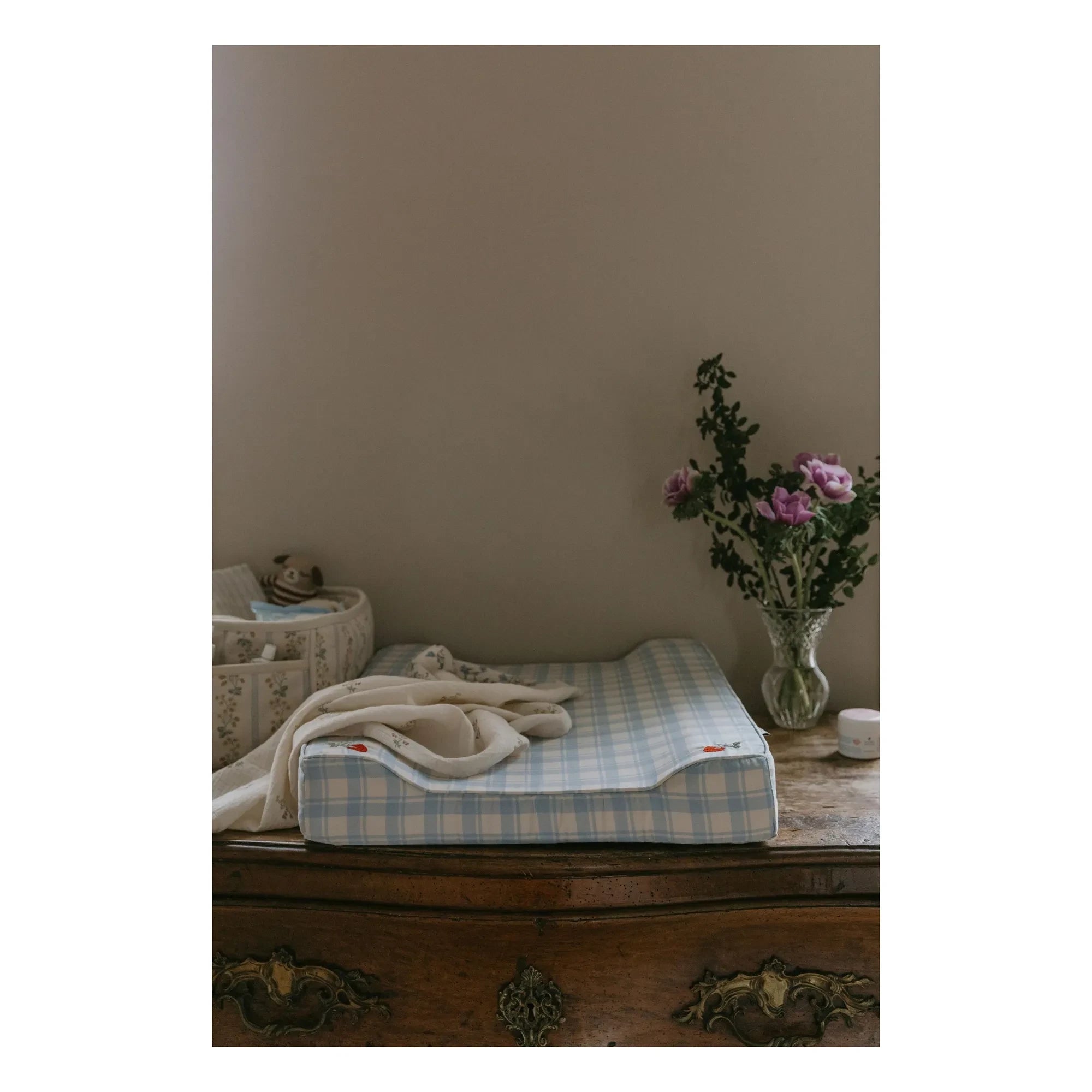 garbo&friends - Wickelunterlage Gingham Sky