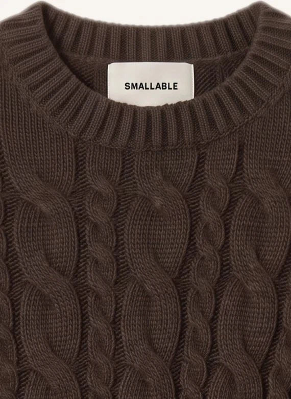 Smallable Woman - Marguerite Wollpullover | Braun