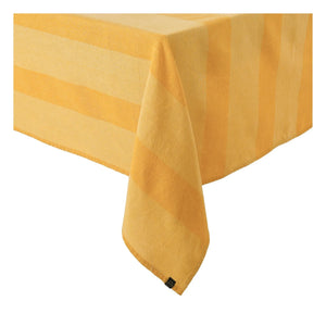 Haomy - Santa Cruz Leinentischdecke | Ocker