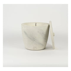 Mon Dada - Urban Garden Outdoor-Kerze, mit Deckel, neutraler Duft | Grau