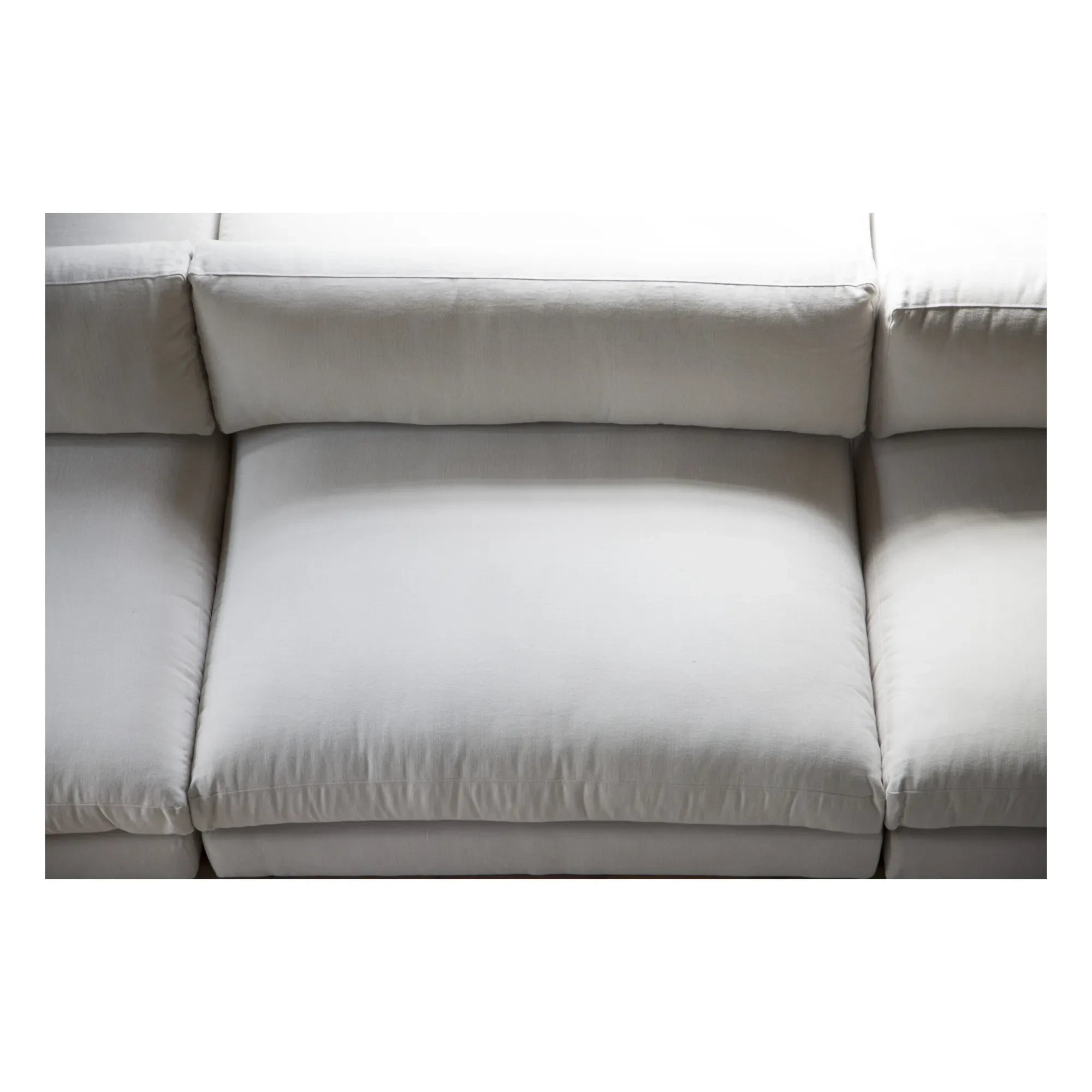Panac Edition - Bellechasse Kaminsessel für 2 Personen, Bouclé - 120 cm | Gebrochenes Weiß