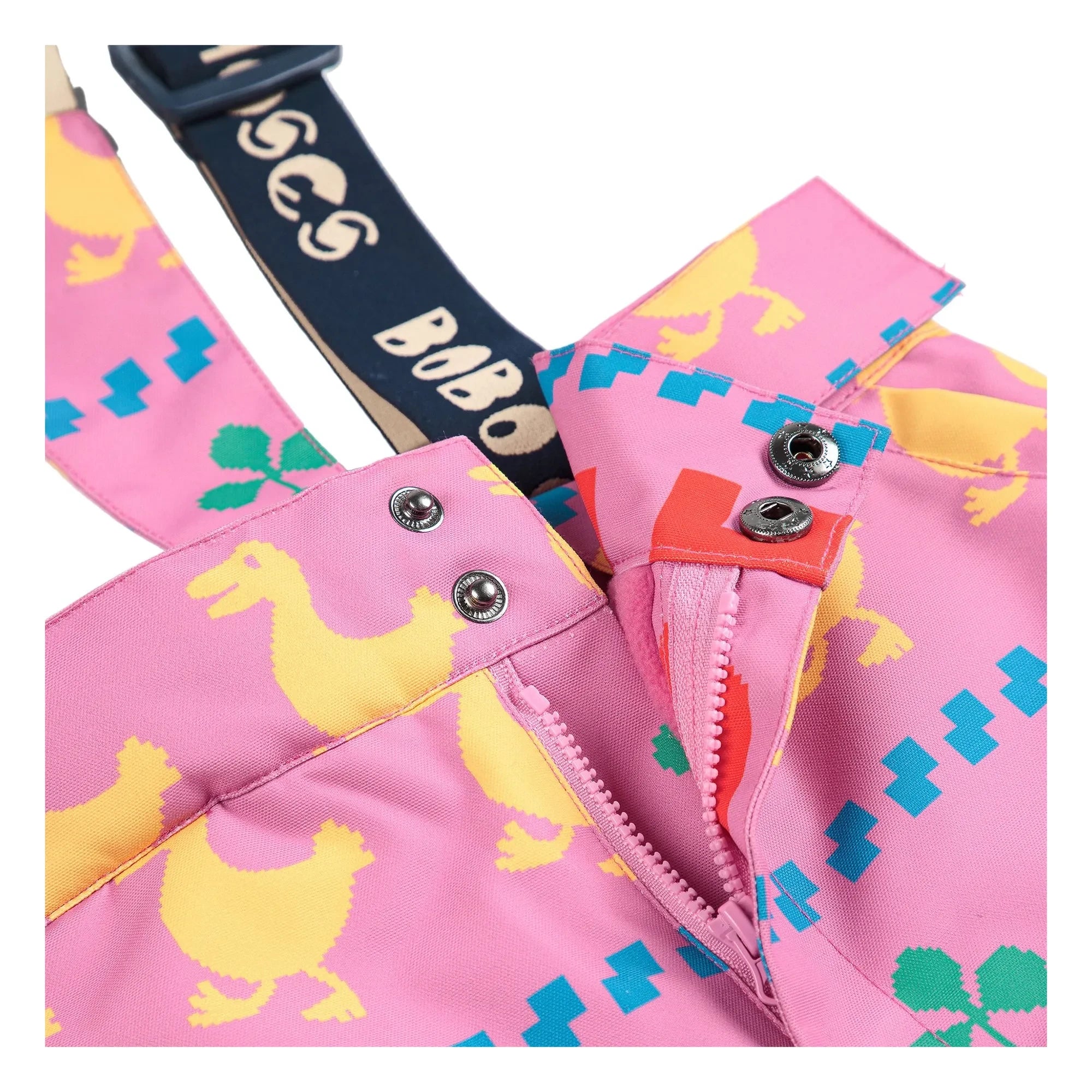 Bobo Choses - Recycelte Faser Skihose | Rosa