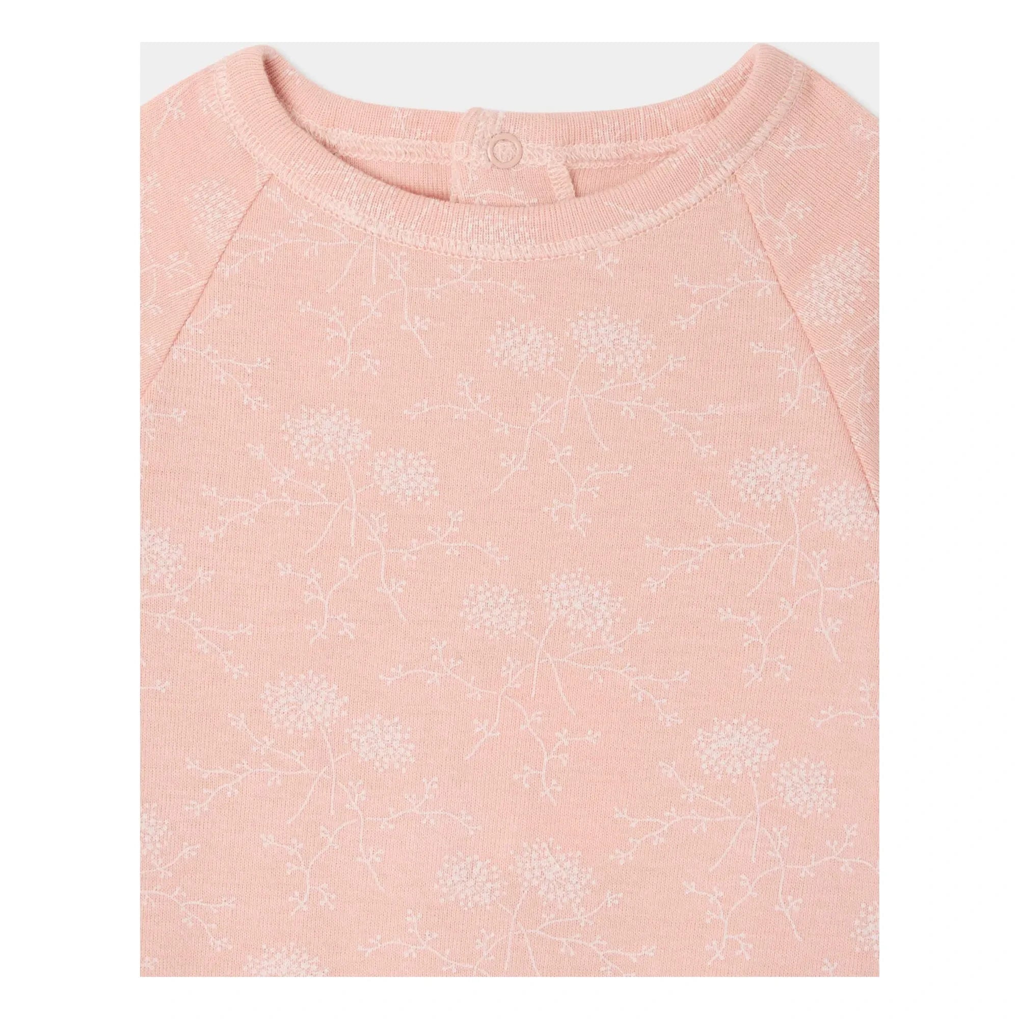Bonpoint - Tif Bio-Baumwoll-Schlafanzug | Puderrosa