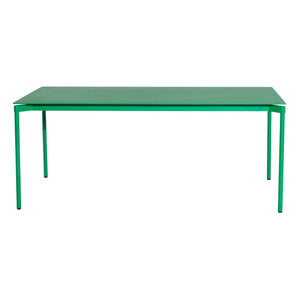 Petite Friture – Fromme Rechteckiger Outdoor-Tisch – 8 Sitzer | Minzgrün