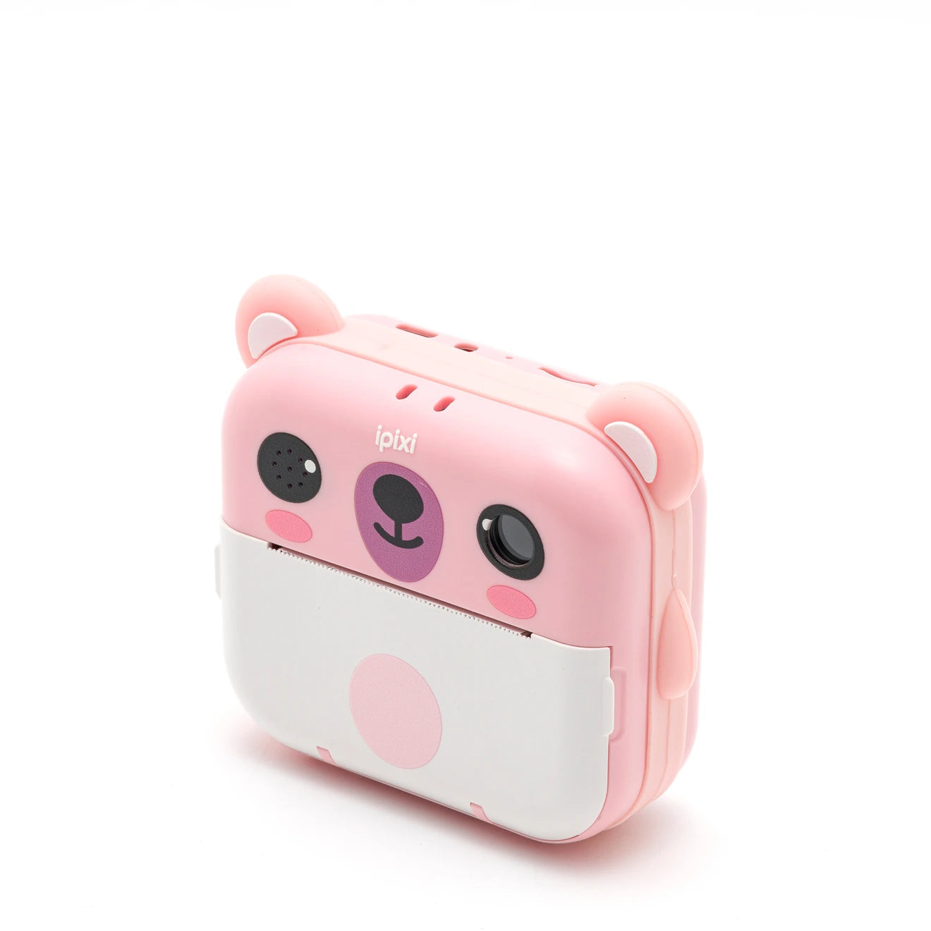 iPixi - Çocuk Anında Baskı Panda Pembe Fotoğraf Makinesi