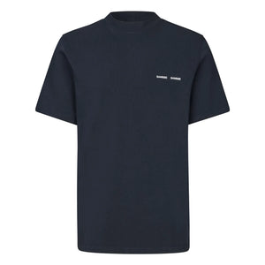 Samsoe Samsoe - Norsbro 6024 T-Shirt aus Bio-Baumwolle | Dunkelblau