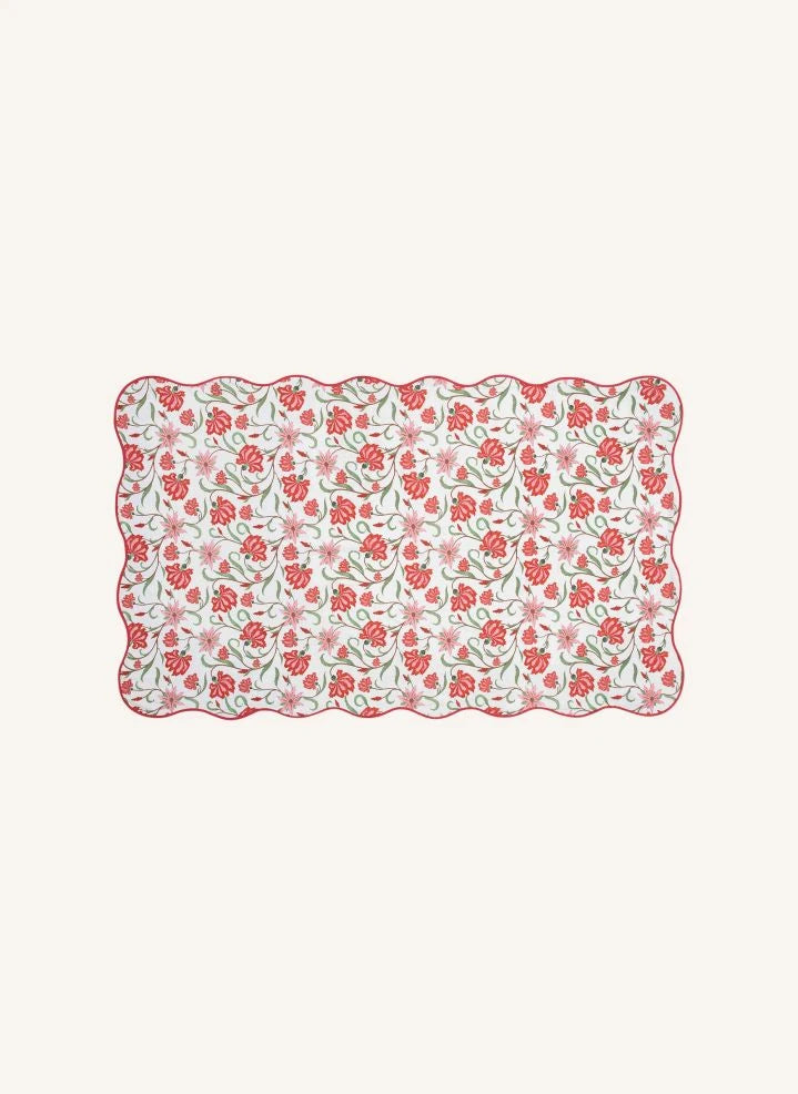 Anna + Nina - Garden Reverie Platzdeckchen-Set | Rosa