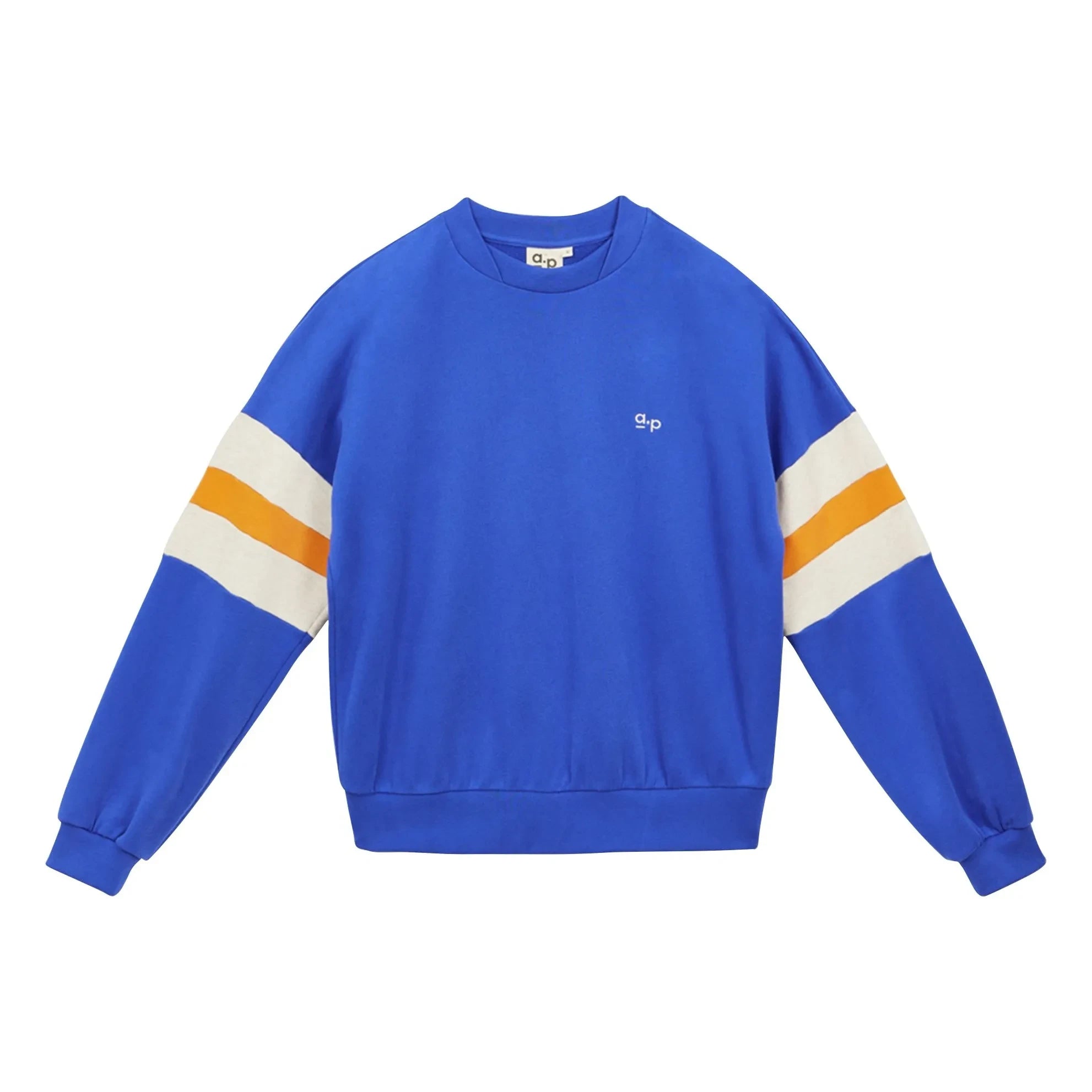 a.p - Sweatshirt aus Bio-Baumwolle | Blau