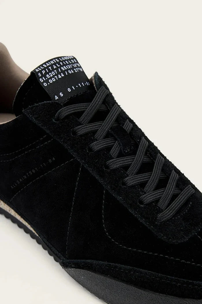 AllSaints Harri Low Top Süet Spor Ayakkabı