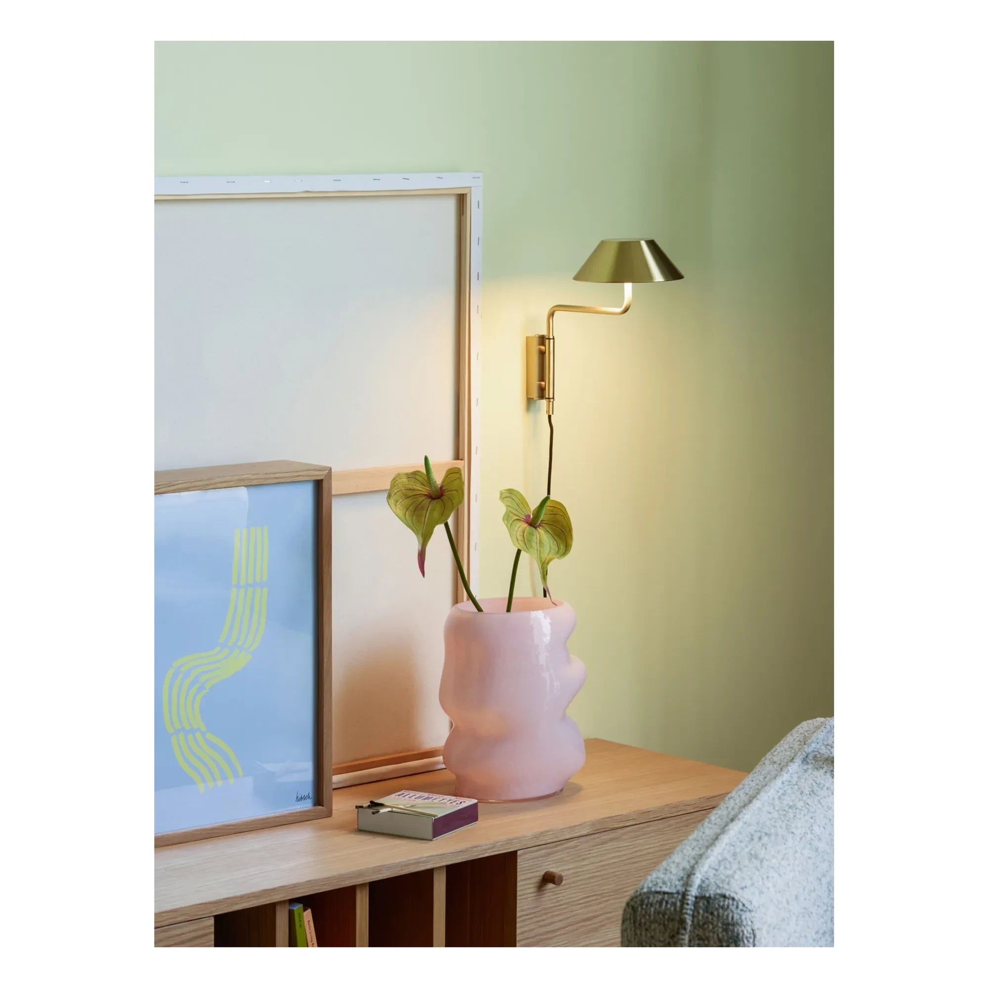 Hübsch - Lote Vase | Hellrosa