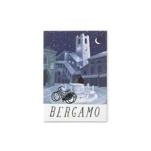 Legami - Bergamo Illustrierter Magnet - Weltstädte-Kollektion