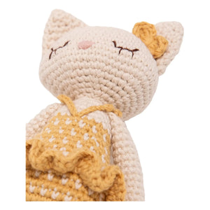 Patti Oslo - Schmusetuch Katze Camille | Gelb