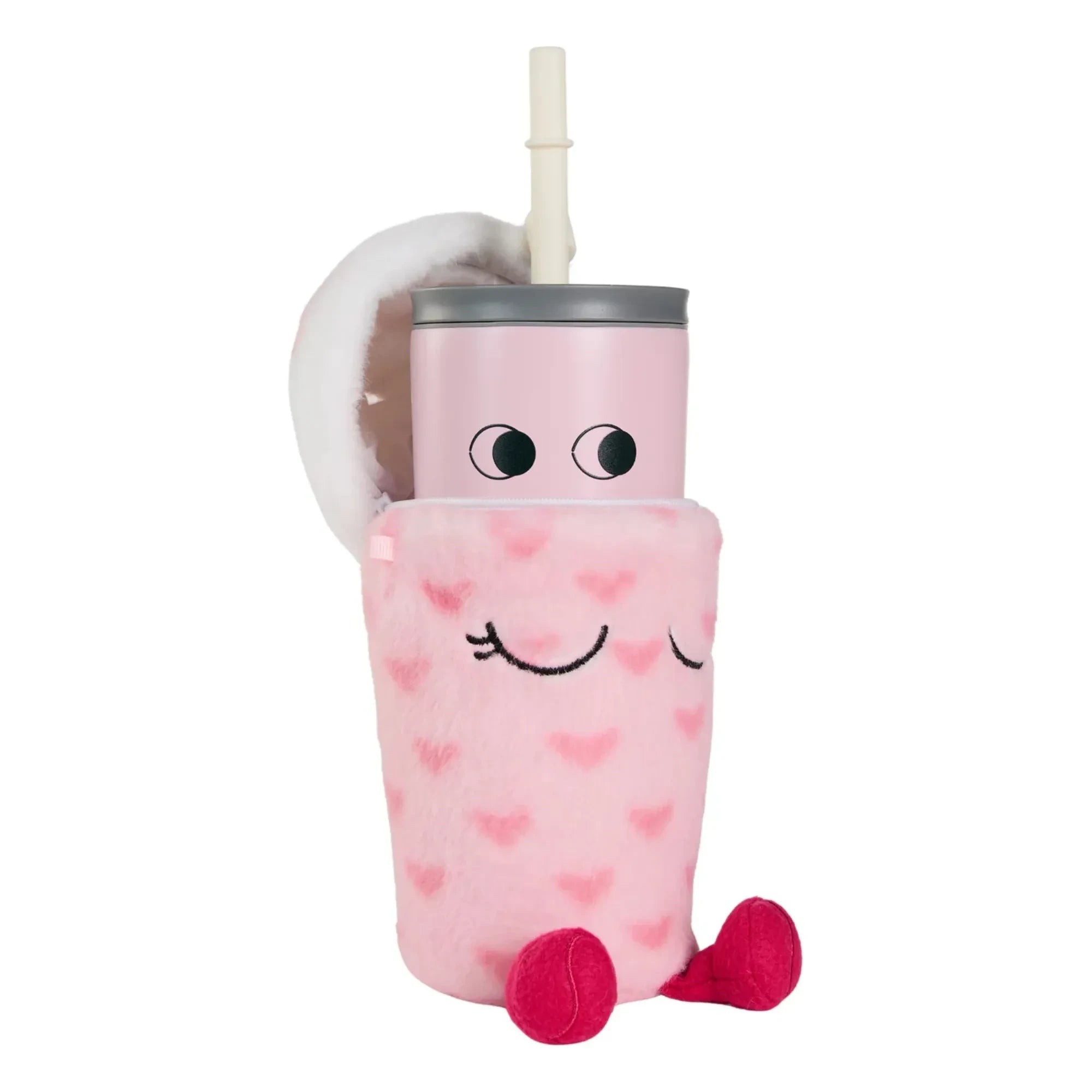 Asobu - Lulu kapaklı yalıtımlı termos bardak | Pembe