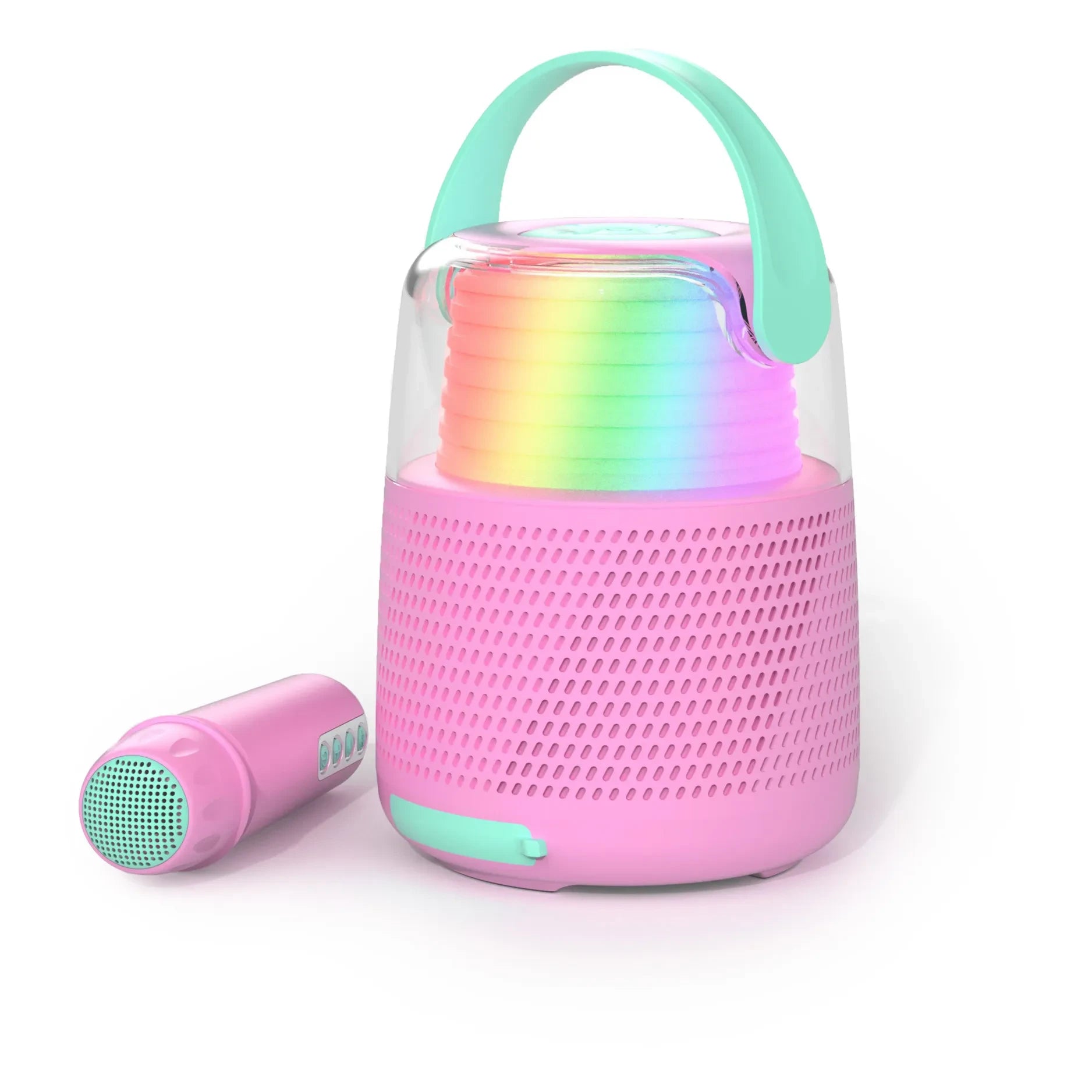 MOB - KS-80 Lautsprecher- und Karaokesystem | Rosa