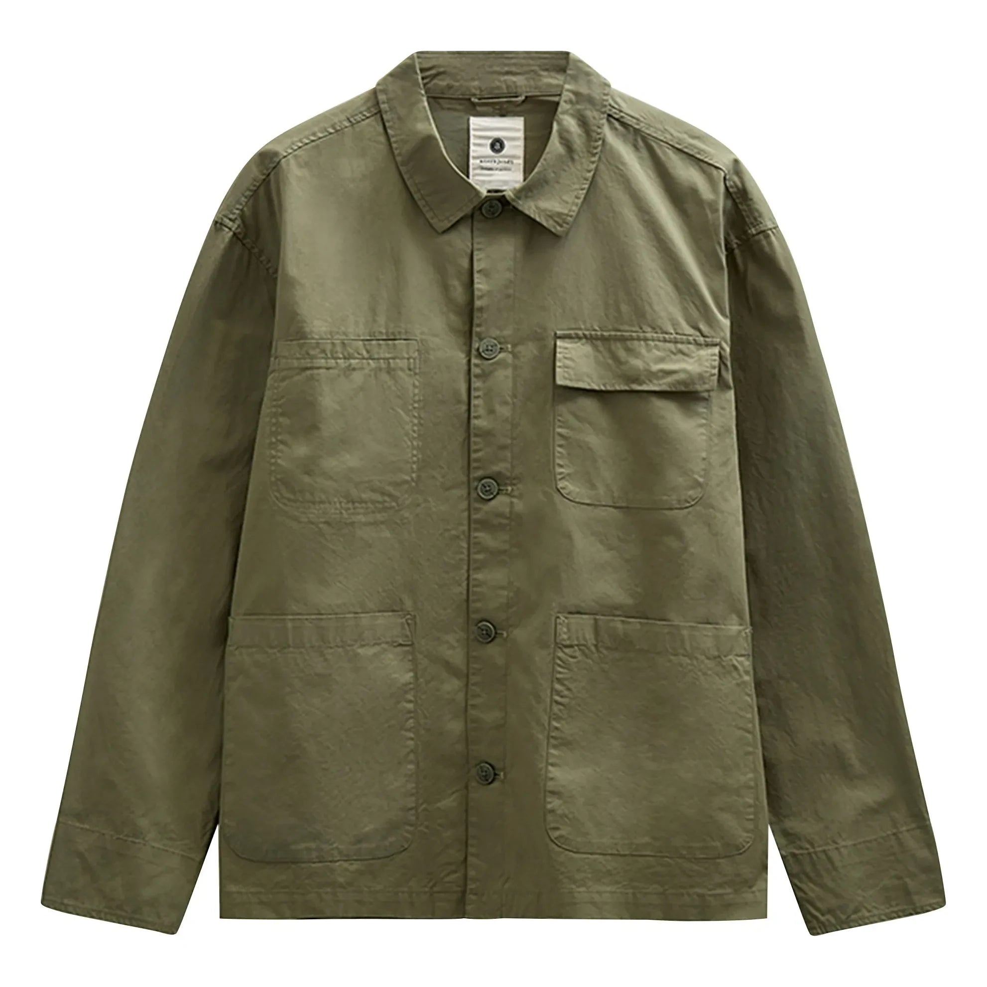 Anerkjendt - Akodin Baumwoll-Overshirt | Khaki