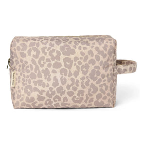 Studio Noos - Kosmetiktasche mit großem Leoparden-Relief | Beige