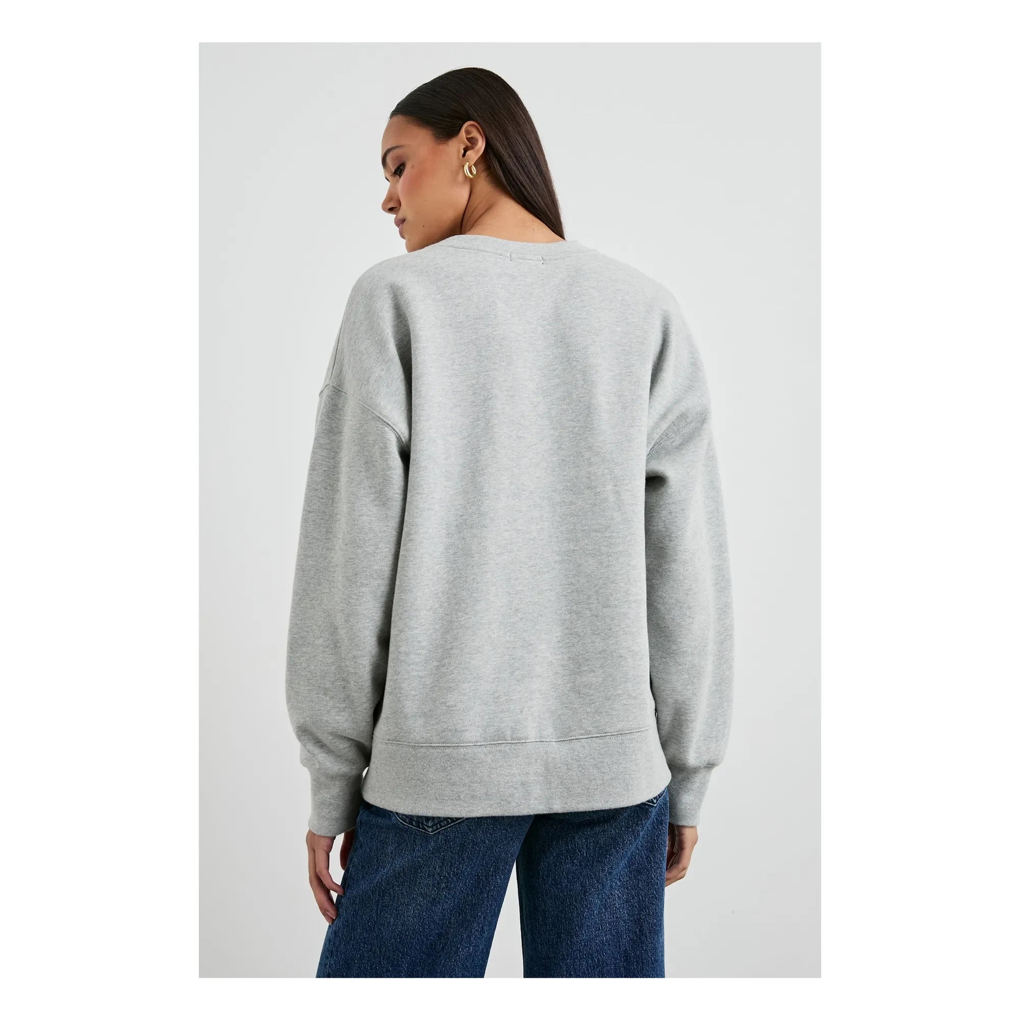 Rails - Sweatshirt The Varsity | Heather Grau