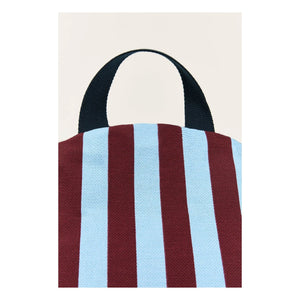 Nobodinoz - Bliss langer Pouf | Blau