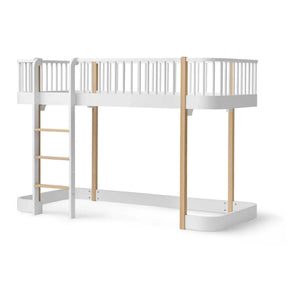 Oliver Furniture - Orijinal Ahşap Junior Yatak Dönüştürme Seti - 138 cm yüksekliğinde yüksek yatak için | Meşe