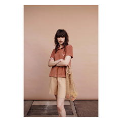 Emile et Ida - Darius Leinen-Shorts | Beige