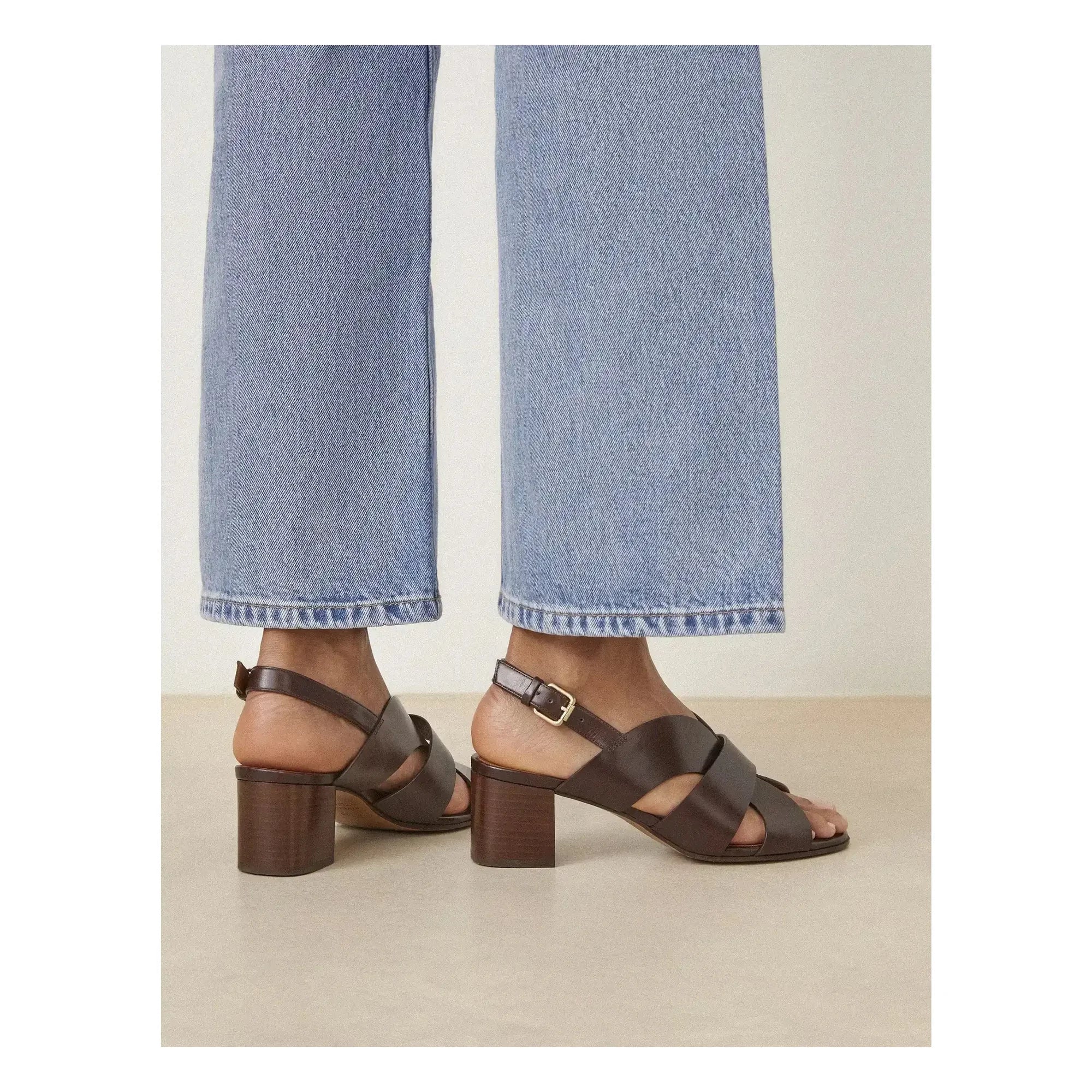 Rivecour - Sandalen Nr. 551 Leder | Schoko