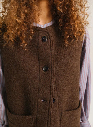 Sacrécoeur - Antonia Wollcardigan | Braun
