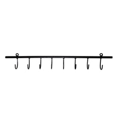 Cosydar - Acht-Haken-Garderobe | Schwarz