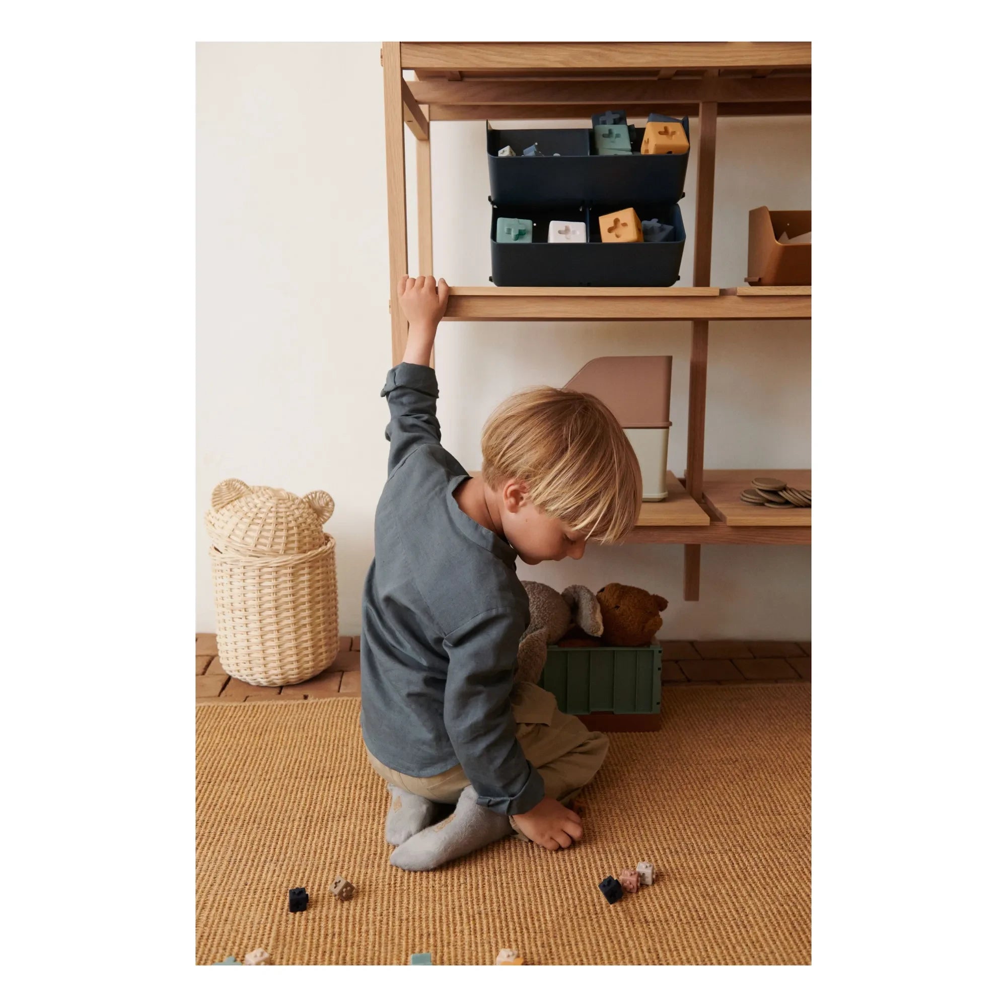 Liewood - Rosemary Tischaufbewahrung - 2er-Set | Graublau