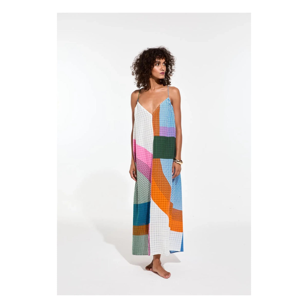 Mapoésie - Miami Ettore Baumwollkleid | Weiß