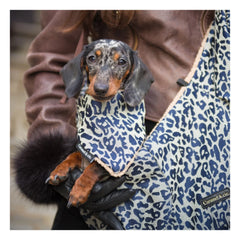 Caramel & Cie - Umhängetasche Leopardenhund Promenade | Grau