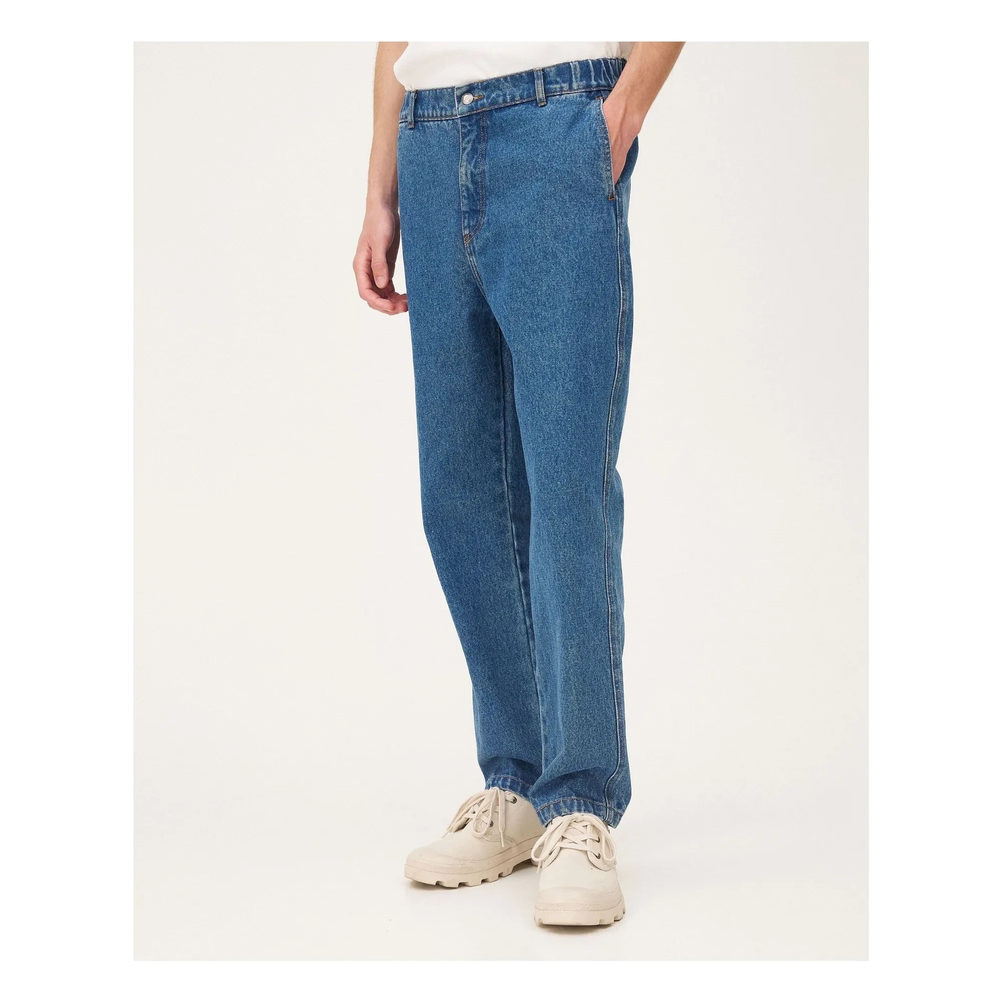 Noyoco - Calder Jeans aus Bio-Baumwolle | Hellblau