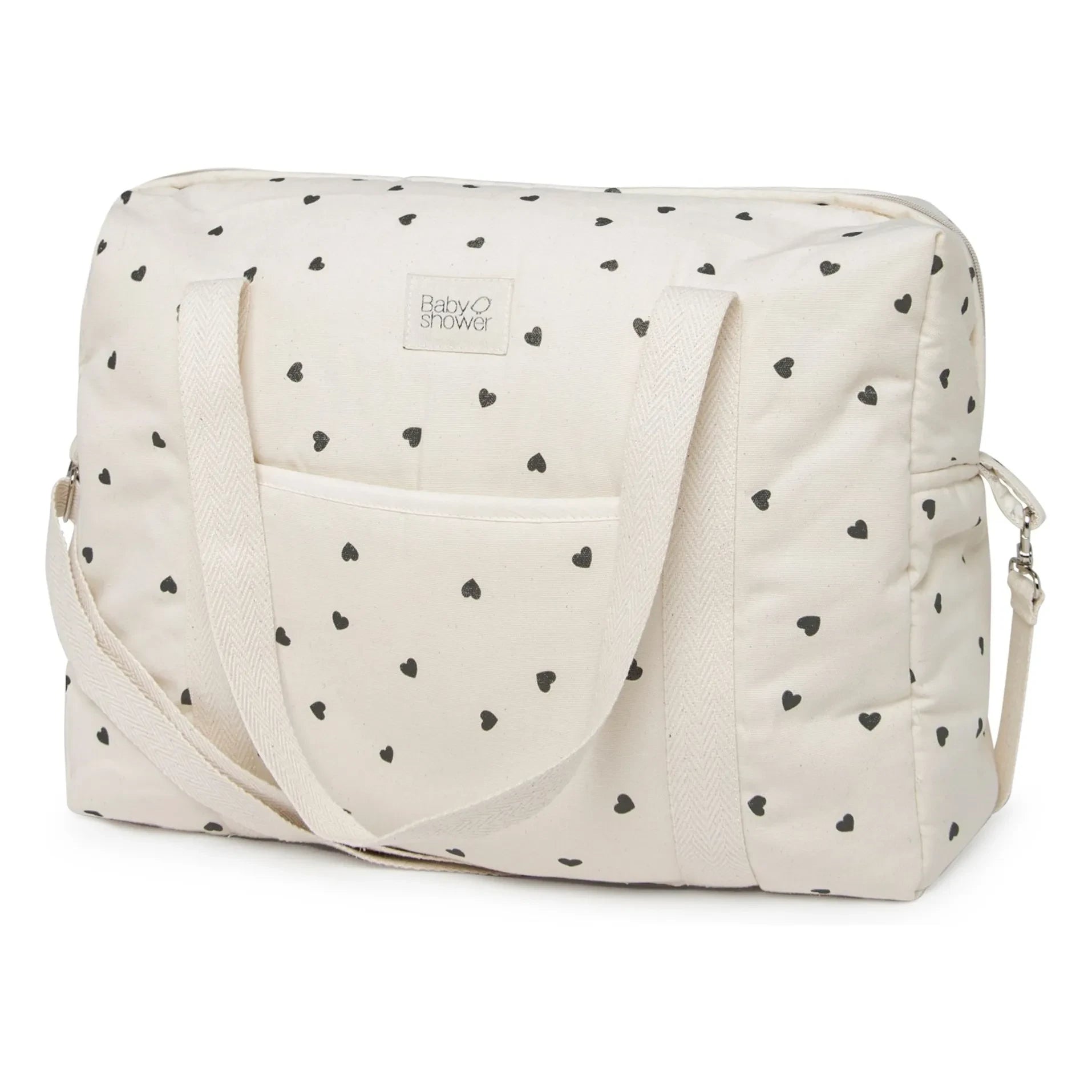 Babyshower - Camila Cœurs Wickeltasche | Weiß