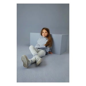 Gray Label - Gestreifte Leggings aus Bio-Baumwolle | Eisblau