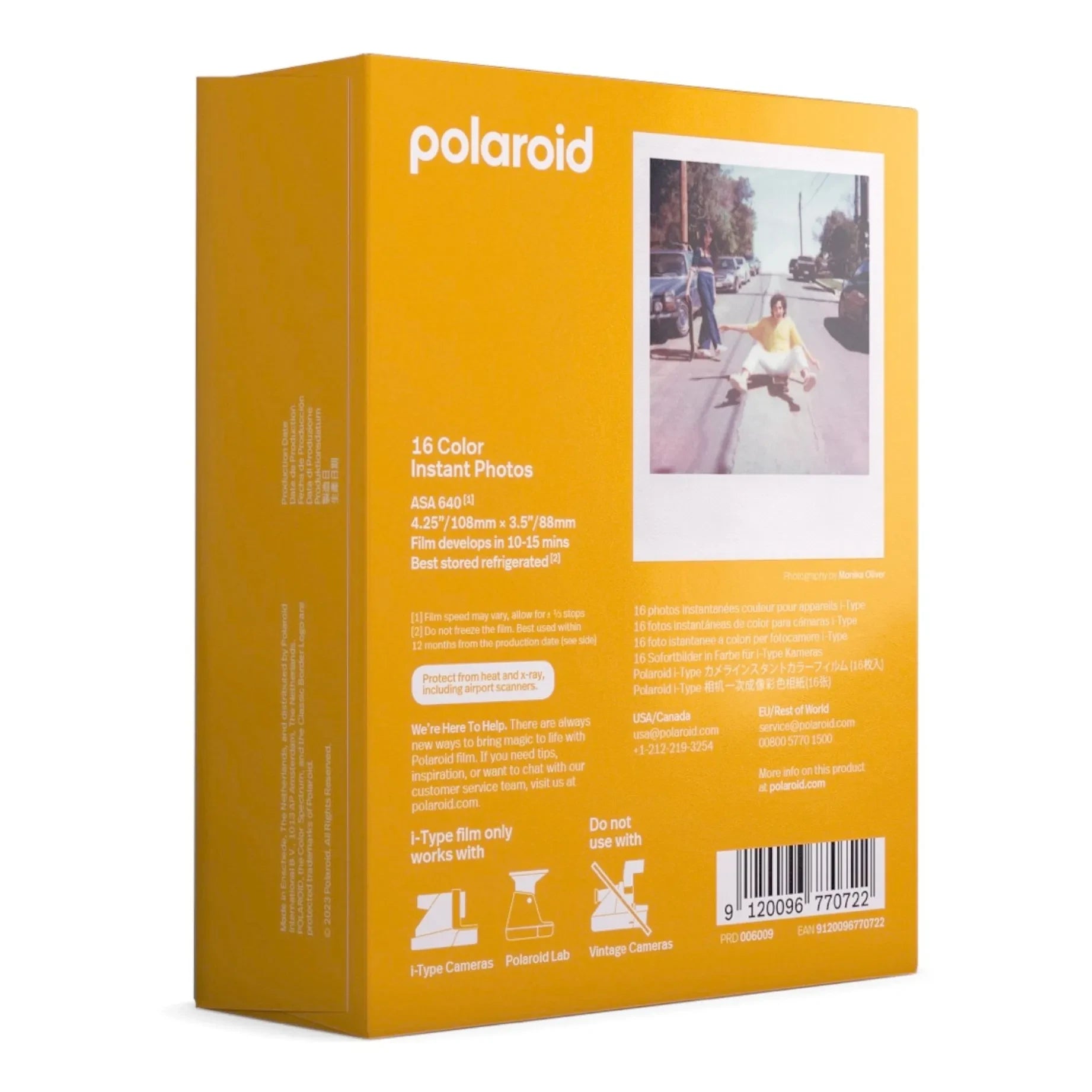 Polaroid - Polaroid Farbfilm für Sofortbildkamera - Doppelpack