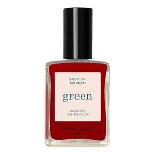 Manucurist - Grüner Nagellack - 15 ml | Red Velvet