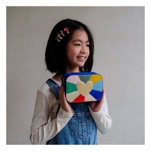 Mimi & Lula - 8er Mini Regenbogen Haarspangen Set | Gold