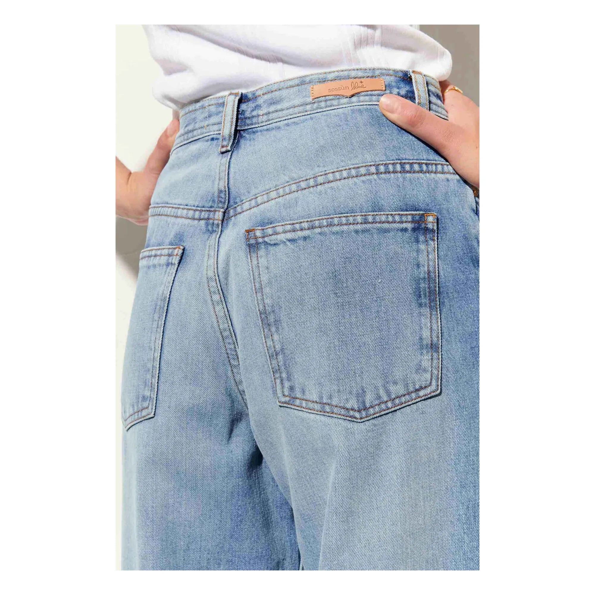Sessùn - Jeans Baggou | Hellblau