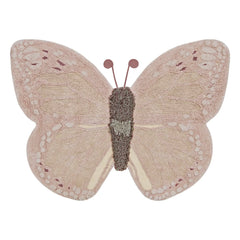 Lorena Canals - Schmetterling Teppich | Rosa