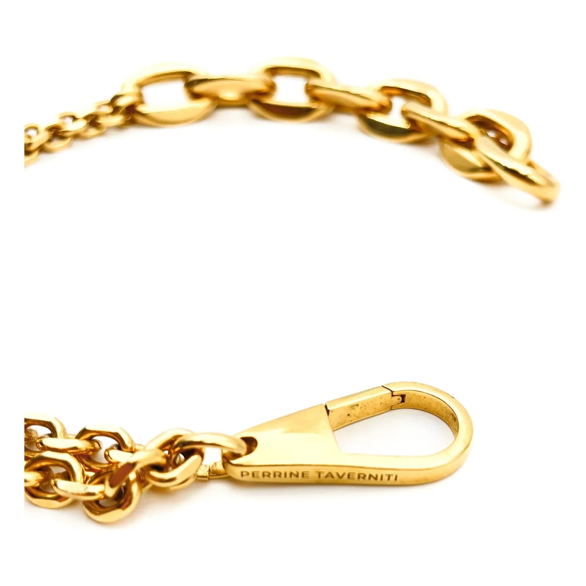 Perrine Taverniti - Edgar Doppelketten-Halskette | Gold
