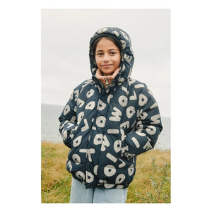 Liewood - Adelina Reflektierende Daunenjacke aus recycelten Fasern | Marineblau