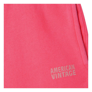 American Vintage - Izubird Elastik Jogger | Fluoreszierendes Pink