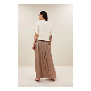 By Bar – Gestreifter Rock Reva | Rosa/Rot