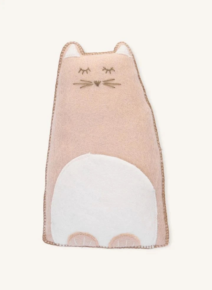 Muskhane - Pasu Kitty Filzkissen | Puderrosa