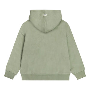 Tumble N'Dry – Kapuzen-Sweatshirt aus melierter Bio-Baumwolle | Hell Khaki