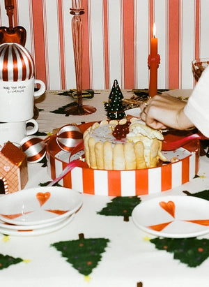 Anna + Nina - Weihnachtsdekoration Lebkuchenhaus | Braun