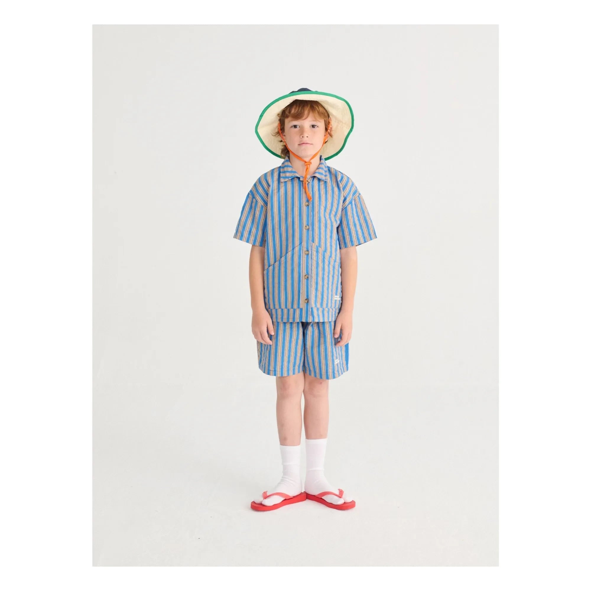 Bobo Choses - Gestreifte Shorts | Blau