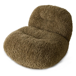 HKliving - Meloa Lounge Chair | Taupe